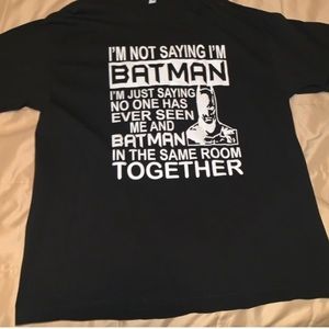Men’s batman tshirt XL